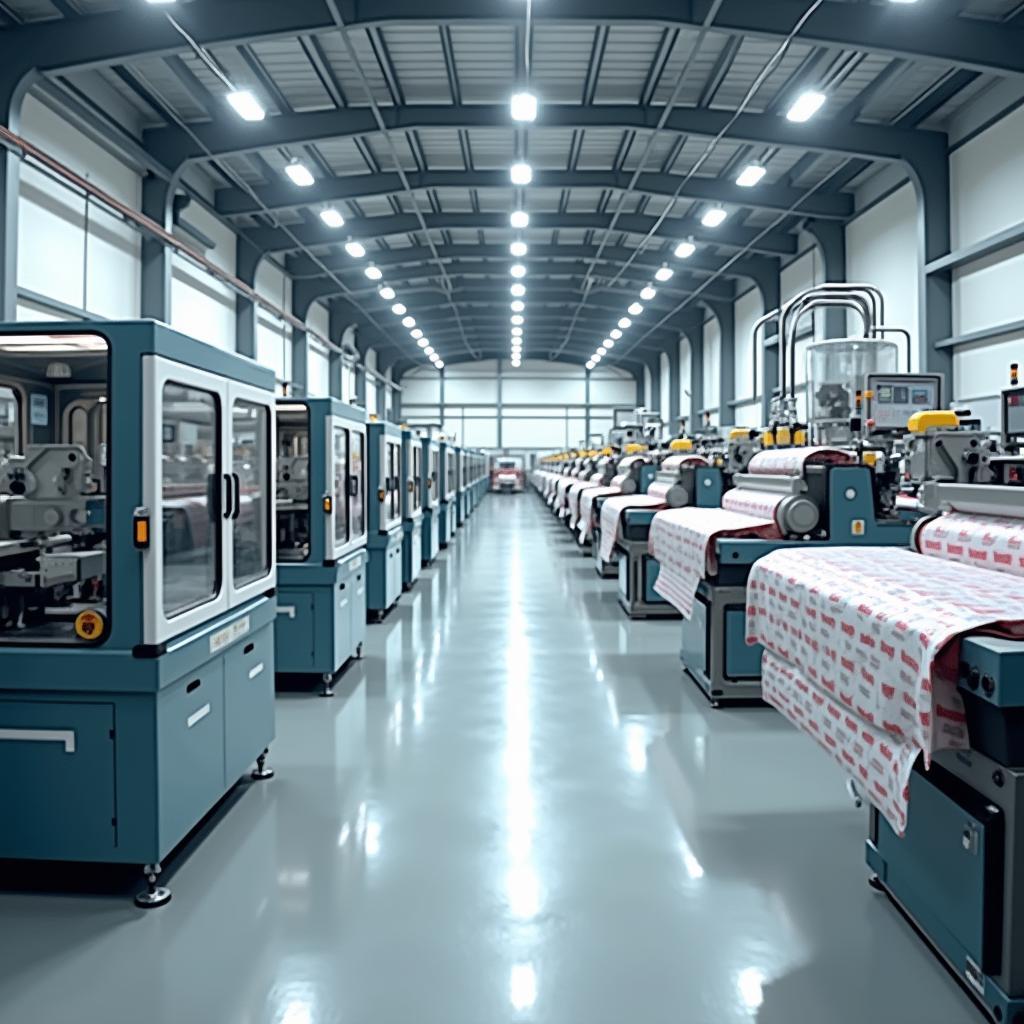 Nhà máy sản xuất bao bì nhựa phức hợp của Công ty TNHH VH PACK tại Khu công nghiệp Sóng Thần 3, Bình Dương