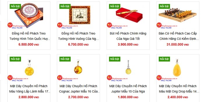 Hổ phách – Quà tặng cao cấp cho đối tác hoặc sếp