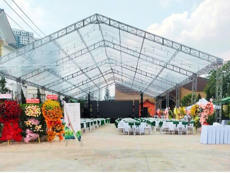 Dịch vụ cho thuê nhà bạt sự kiện giá tốt tận xưởng